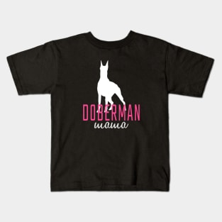 Doberman Mama Kids T-Shirt